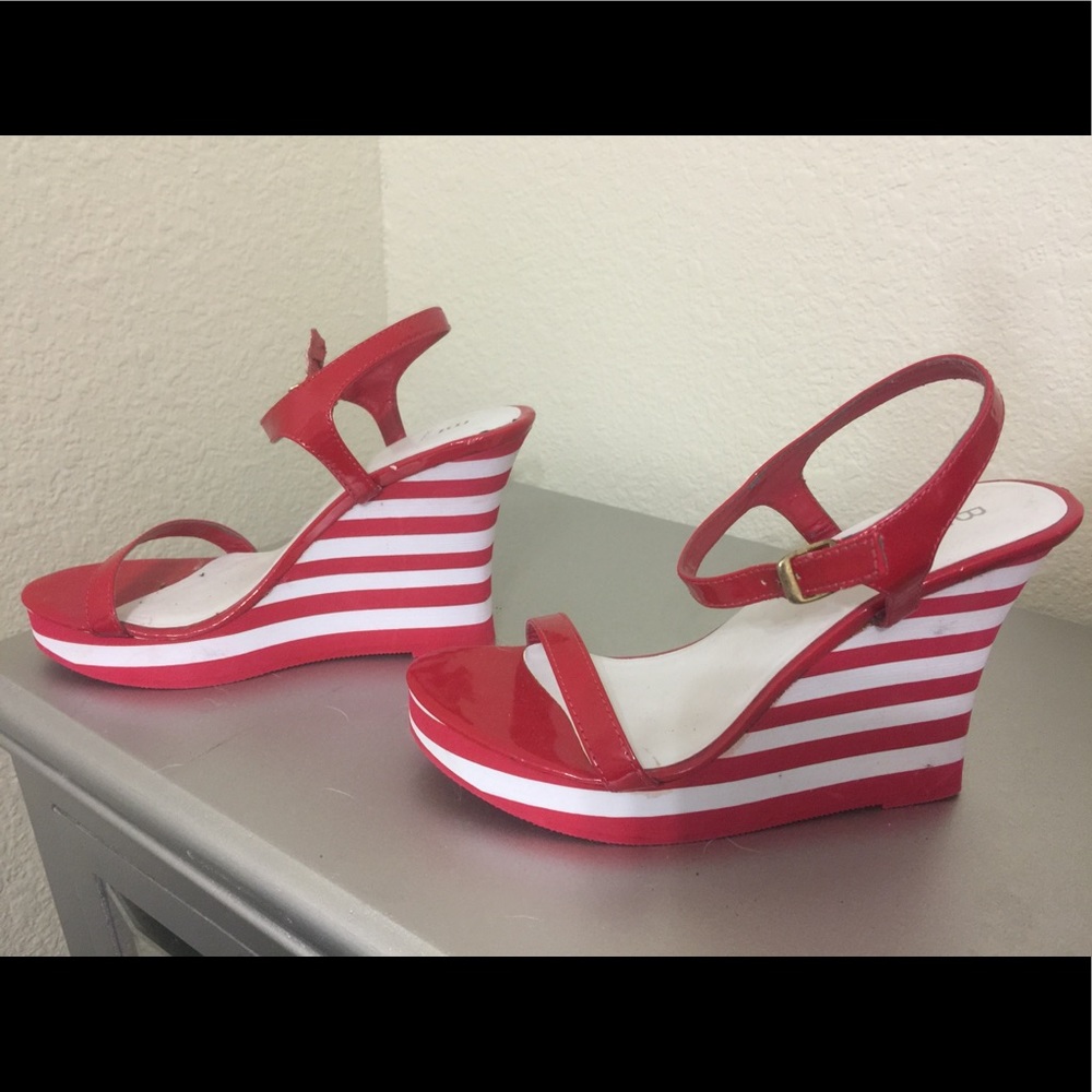 NWT Women’s shoes size 10 wedges  4th of July